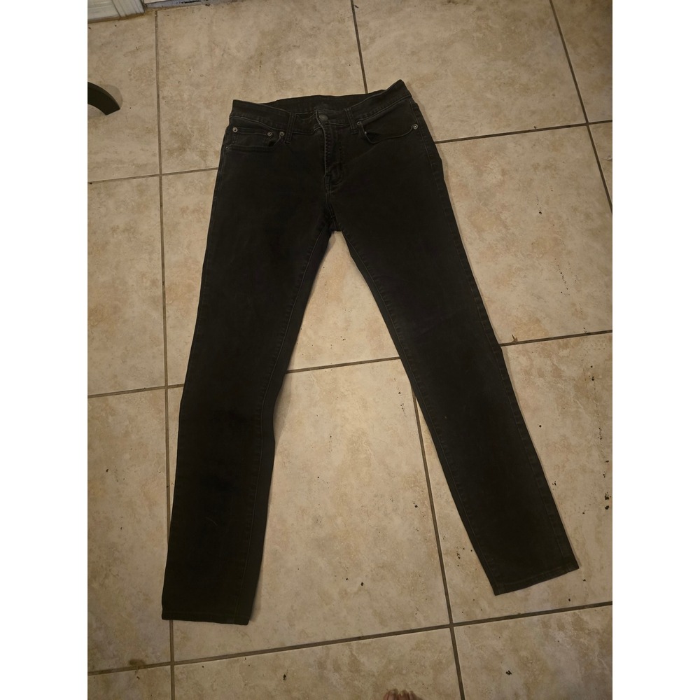 American Eagle Next Level Flex Skinny Jeans Mens 32x32 Black Denim Pants